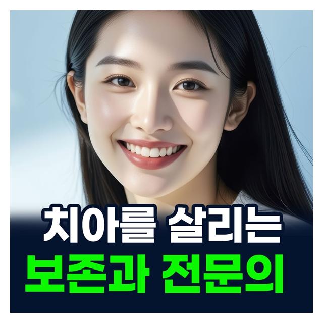 자연치아를 살리는 보존과 전문의 안심하고 진료받으세요